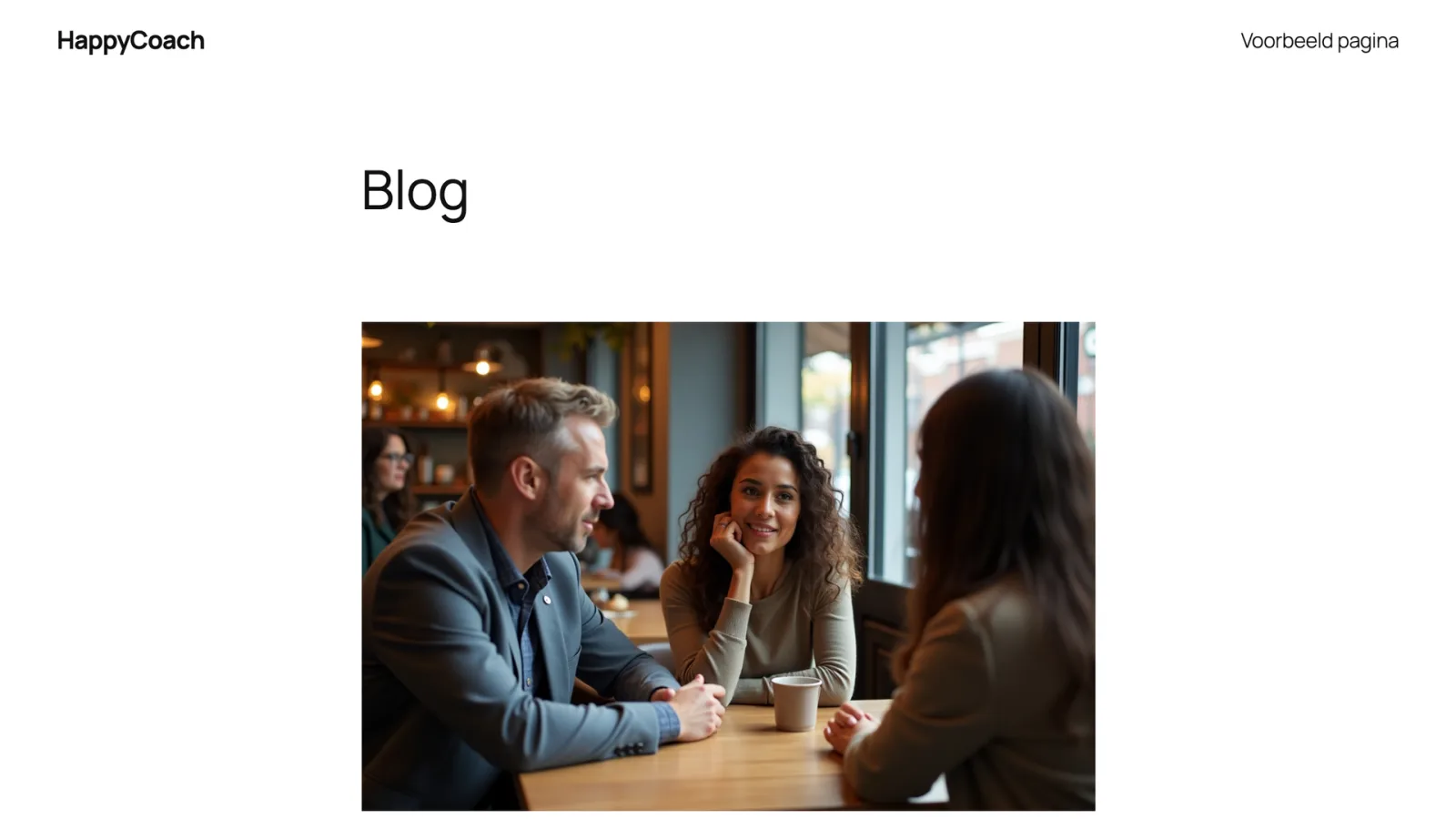 Een blog van dibbi live op de eigen WordPress-website